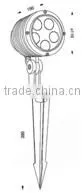 China Garden Landscape Decorative LED Ground Stake Flood Lights thumbnail-3