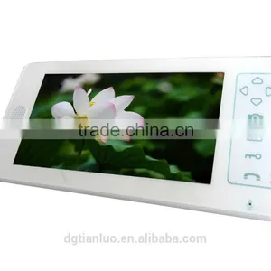 Digital Wireless 7 Inch Color Video Doorphone With Two Monitors thumbnail-4