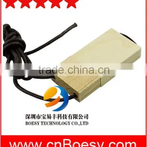 Best Quality 2016 Most Popular Wooden Lanyard Usb Memory Drive thumbnail-3