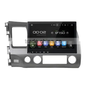 Great Bluetooth Excellent Sound Car Radio Support DAB+ and WAZE Map Android 5.1.1 for 10.1" CIVIC 2006-2011 thumbnail-1
