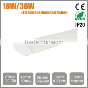 LED Batten Light 0.6mm 18W 1.2m 36W 1.5m 54W Surface Flush Mounted or Suspended thumbnail-1