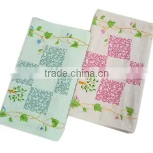 Floweret Print Cotton Terry Hand Towel thumbnail-2