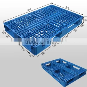 Steel Reinforced Plastic Pallet Made in China Double Face Hdpe Pallet Supplier's Choice thumbnail-1