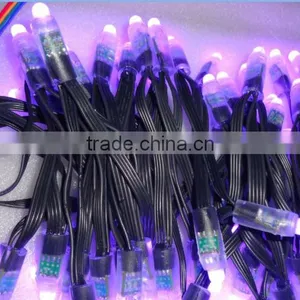 BLACK Wire IP68 DC12V Input 12mm Through-hole LED RGB Dump Node;100pcs a String thumbnail-2