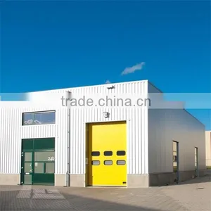 Good Quality White Sectional Industrial Vertical Door thumbnail-4
