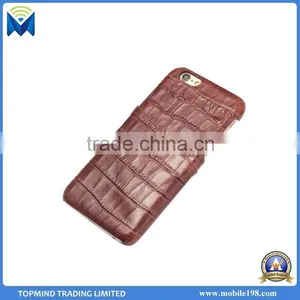 New Products Crocodile Pattern Leather Back Cover Case for IPhone 6S 6S Plus thumbnail-2