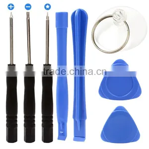 8 in 1 Opening Repair Tool Kit the Hand Phone/cell Phone Repair Tool Set Screwdrivers Kit thumbnail-1