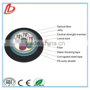 16 Core GYTS Stranded Loose Tube Light-armored Cable, 16 Core GYTS Fiber Optic Cable thumbnail-1