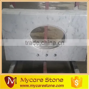 Bathroom Marble Vanity Top Ceramic Sink With Vanity Top thumbnail-5