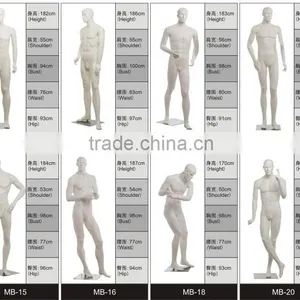 New Style High Quality Brand Clothes Display Custom Sexy Lifelike Male Mannequins thumbnail-2