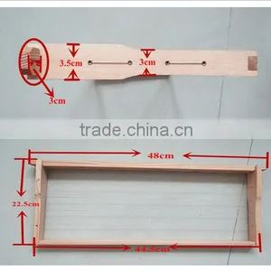 Bee Hive Frames With Plastic Foundation thumbnail-1