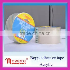 Hot Sale Individual Package 48mm Wide Clear Bopp Film Adhesive Gum Packing Tape thumbnail-2