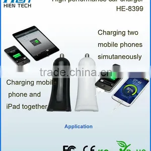 2015 New Product Universal Car Charger With 2 USB Output 5V 3.4A,Double Usb Car Charger Cigarette Lighter Adapter thumbnail-4
