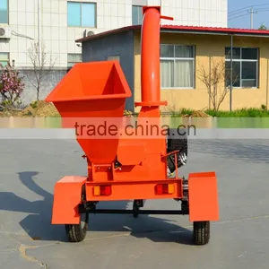 TC4 China Supplier 13hp Diesel Wood Chipper Shredder Machine thumbnail-1