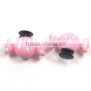 Candy Color Dessert Shaped Custom Shoe Charm Wholesale PVC 3d Shoe Buckles thumbnail-3