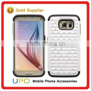 [UPO] Fancy Bling Diamond Plastic Silicon Cell Phone Case for Samsung Galaxy S7 Edge Plus thumbnail-1
