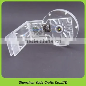 Custom Machining Acrylic Material Part CNC Engraving Box With Precision Routing Service thumbnail-2