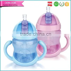 240ml Baby Training Cup Baby Water Bottle With Straw thumbnail-1