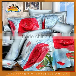 Reasonable Price Reactive Printing Floral Design Quilt Manufacturer thumbnail-5