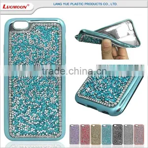 Diamond-studded Mobile Phone Case for Iphone 5 6 7 se s c Plus thumbnail-1