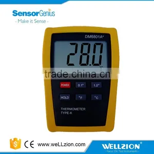 DM6801A+,K Type Thermometer With Large LCD Display,1999 Max.display thumbnail-1