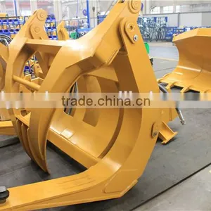 SDLG LG956L Heavy Duty Attachment, Log Grapple/Log Fork for Sale, Specialize in 5 Ton SDLG Wheel Loader thumbnail-2