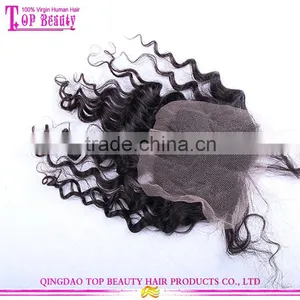 Top Beauty Hot Sale Loose Curl Human Hair Lace Closure thumbnail-4
