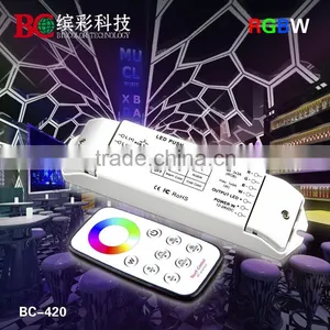 4 Channels Rgbw Strip Led RGBW Controller Wireless 5-24V With Push Dimming thumbnail-5
