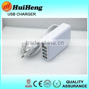Fireproof 7A 5 Port Desktop Usb Phone Charger,eu Plug Chrager thumbnail-1