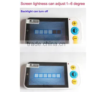 New 4.3" LCD 2-32X Digital Video Magnifier Low Vision Reading Aid Tool 12 Color Modes Microscope Visual Electronic With AV OUT thumbnail-4
