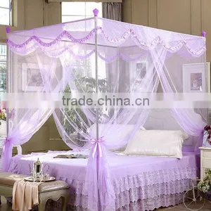 China Supplier High Quality Rectangular Double Bed Palace Mosquito Net thumbnail-1