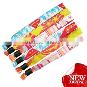Custom Woven Cloth Wristbands thumbnail-1