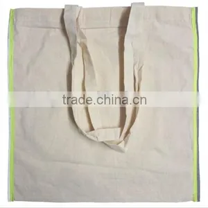 Natural Cotton Tote Bag Plain Shopper Shopping Shoulder Bag thumbnail-1