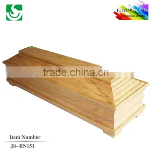 JS-BN151 Good Quality Funeral Wooden Coffin thumbnail-1