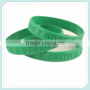2015 Promotion Item-debossed Logo Elastic Silicone Bracelet thumbnail-1