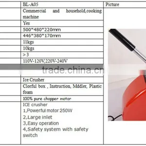 Hot Sale Factory Wholesale Bar Use Block Ice Shaver Manual thumbnail-6