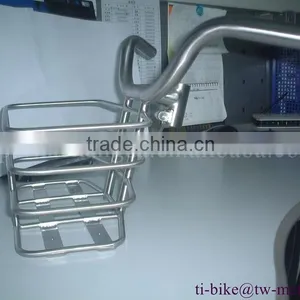 XACD Made Titanium Bicycle Front Rack ti Bike Front Carrier Customized Bike Frame Basket /ti Bags Holder/ ti Bicycle Parts thumbnail-1