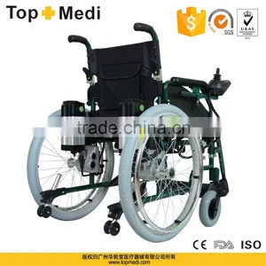 TopMedi Folding Aluminum Handicapped Power Electric Wheelchair Prices for Disabled People(electric Wheelchair for Handicapped) thumbnail-2
