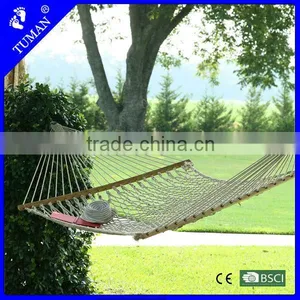 Hanging Rope Cotton Net Hammock thumbnail-1