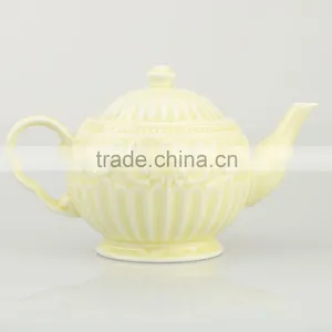 900ml 31.5oz Antique Porcelain Color Glazed Coffee Tea Pots thumbnail-3