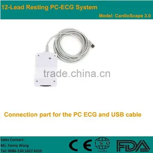 12 Lead Resting PC ECG System With Diagnostic Cardiology Auto Interpretation thumbnail-4