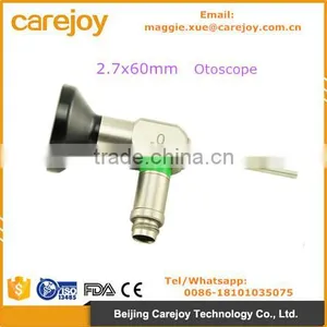 China Medical Factory Price 2.7*60mm Auriscope ENT Surgical Otoscope Compatible Storz Wolf Olympus Endoscope thumbnail-1