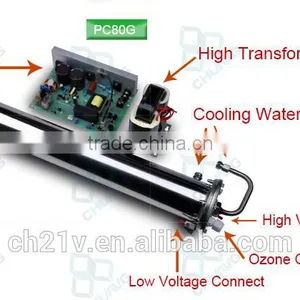 18G 30g 40g 60g 80g Water Cooling Enamel Ozone Generator Parts thumbnail-2
