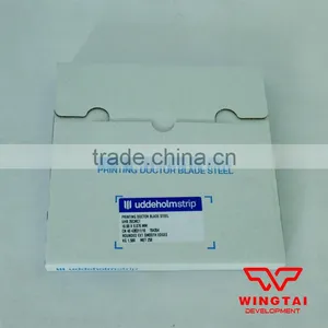 Sweden UDDEHOLM Strip Steel Doctor Blade (T0.076mm) thumbnail-1