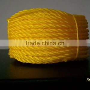 Twisted Yellow PE Rope thumbnail-1