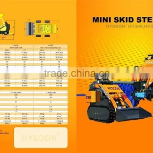 Cheap High Quality Electric Skid Steer Loader HY280 for Sale thumbnail-6