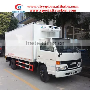 JMC Small Refrigeration Unit 3 TON Refrigerator Freezer Truck for Sale thumbnail-2