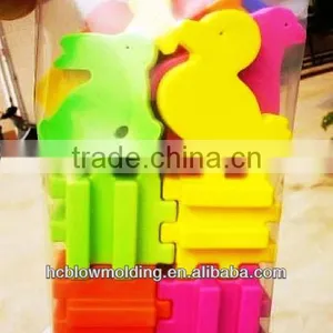 OEM Blow Molding Plastic Buliding Block Children Plastic Building Block Toys DIY Toys thumbnail-3