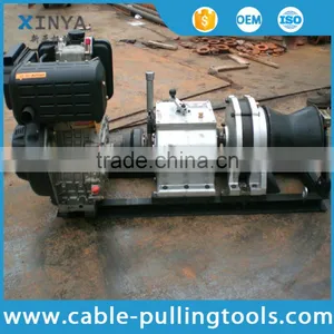 5 Ton Fast Speed Shaft Driven Diesel Cable Pulling Winch thumbnail-1