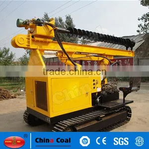 Crawler Type Guardrail Pile Driver Made in China thumbnail-3